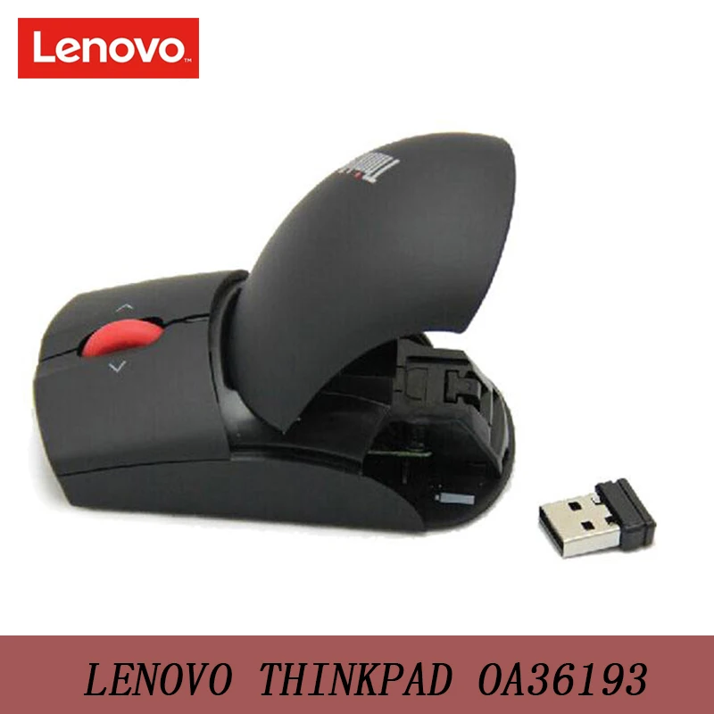 

LENOVO THINKPAD OA36193 Wireless Mouse Support Officia Verification for Windows10/8/7 Thinkpad Laptop with 1000dpi USB Receiver