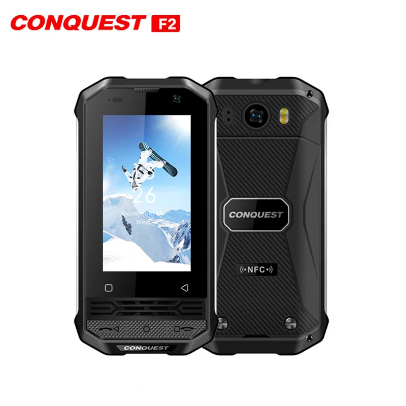 CONQUEST F2 мини IP68 Водонепроницаемый защищенный мобильный телефон Android 8 1 3 ГБ + 32 Гб 13