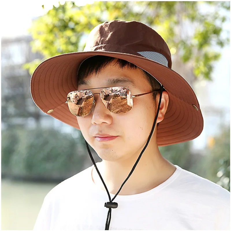 Мужская Уличная шляпа от солнца Спортивная для скалолазания и рыбалки женская