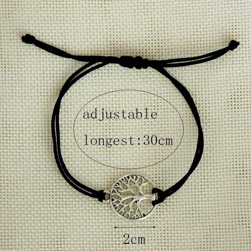 2 шт. винтажные браслеты с подвесками для женщин мужчин детей красной нитью