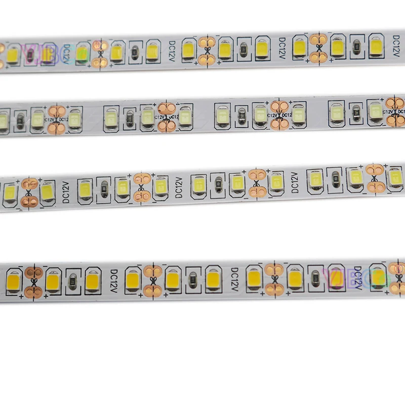 5M High Bright 120 LEDs/M LED Strip 2835 SMD Bar White/Warm White/Natural White/Red/Green/Blue Flexible Light Tape 12V 24V 8mm