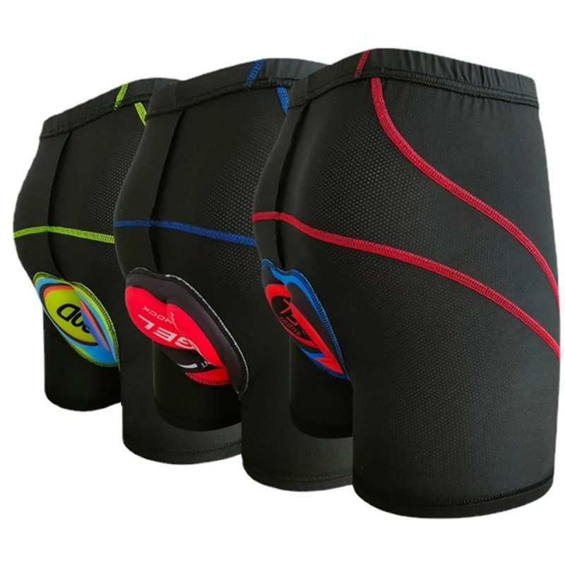 

2021 HOT! Cycling Shorts Cycling Underwear Upgrade 5D Gel Pad Shockproof Cycling Underpants MTB Bike Bicycle Riding Shorts