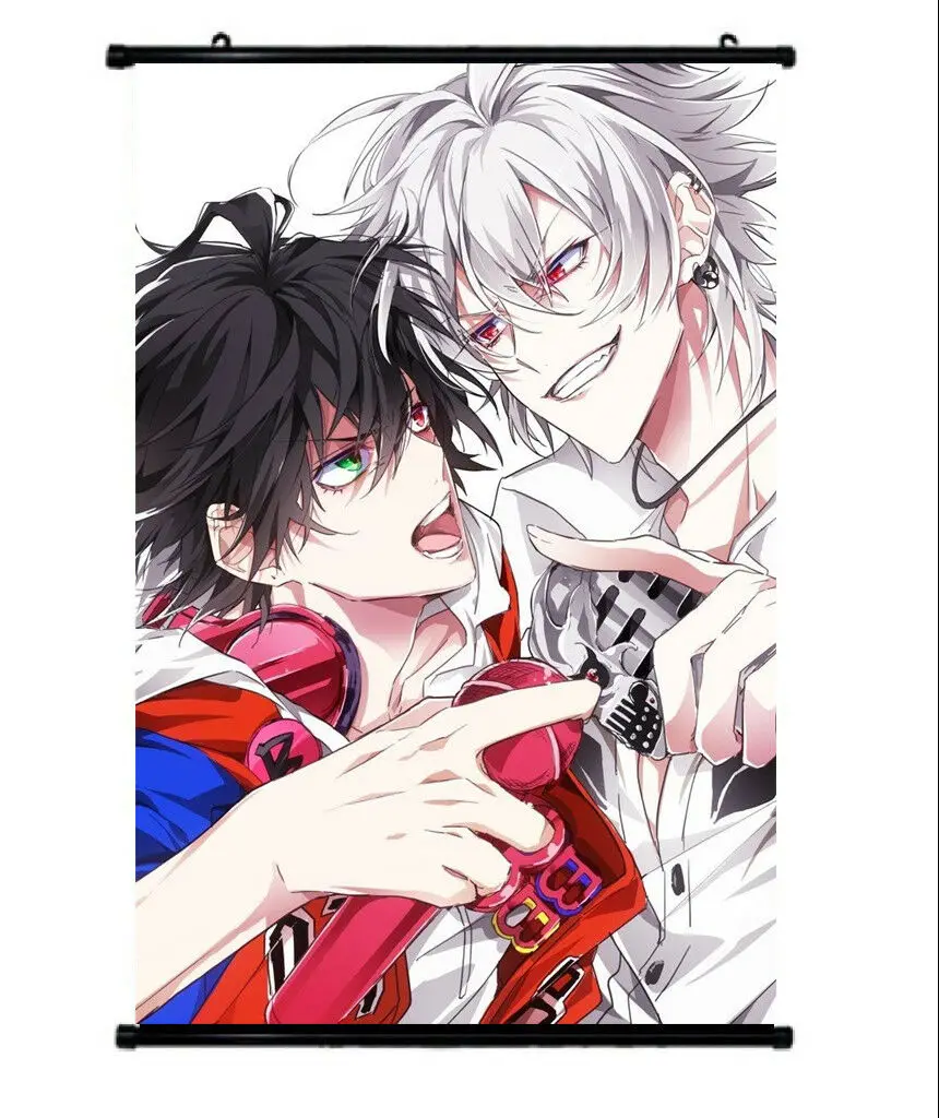 Тканевый плакат гипноз микрофон с разделением по длине волны Rap Battle Bros Аниме