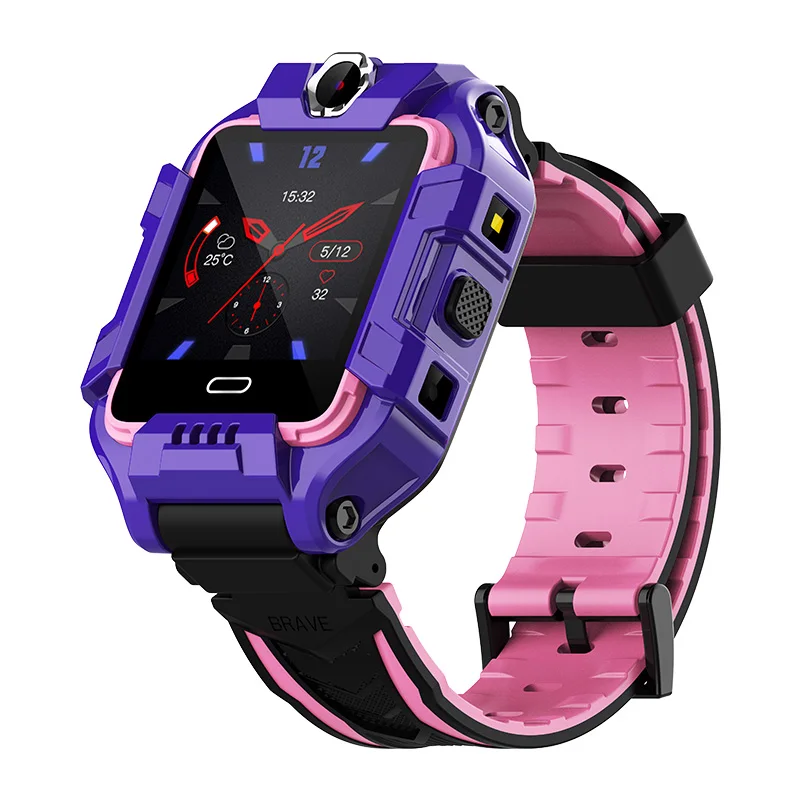 

696 4G Smartwatch Phone Kids Android IP68 Waterproof GPS WiFi LBS Location SIM Dual Camera 360-degree Rotation Child Smart watch