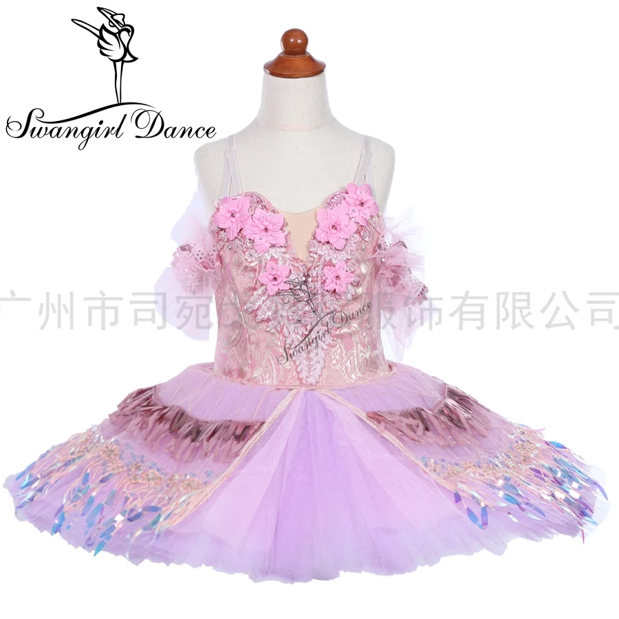 Детская лиловая фея кукла балетная пачка для выступлений взрослых