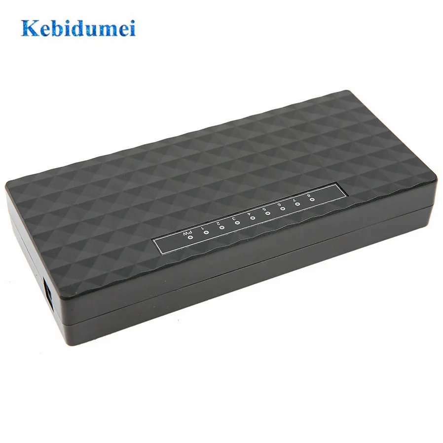 Интеллектуальный гигабитный 8 портовый коммутатор 100/1000 Ethernet сетевой Lan