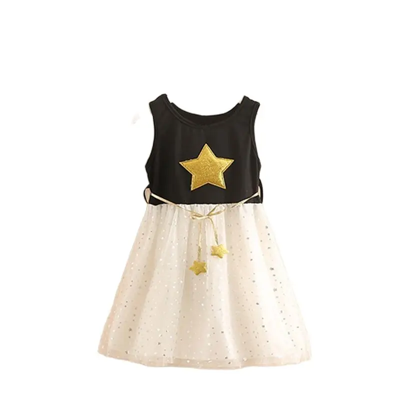 Детское летнее платье принцессы на возраст 2-8 лет