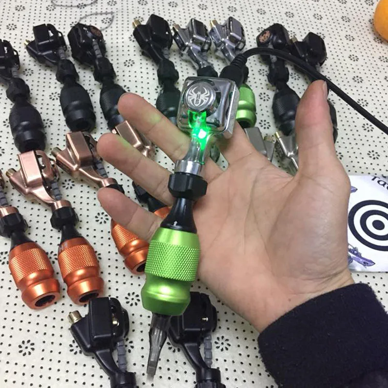 1 шт. RCA тату машинка электрическая 2 захват для татуировки Faulhaber мотор татуажа |