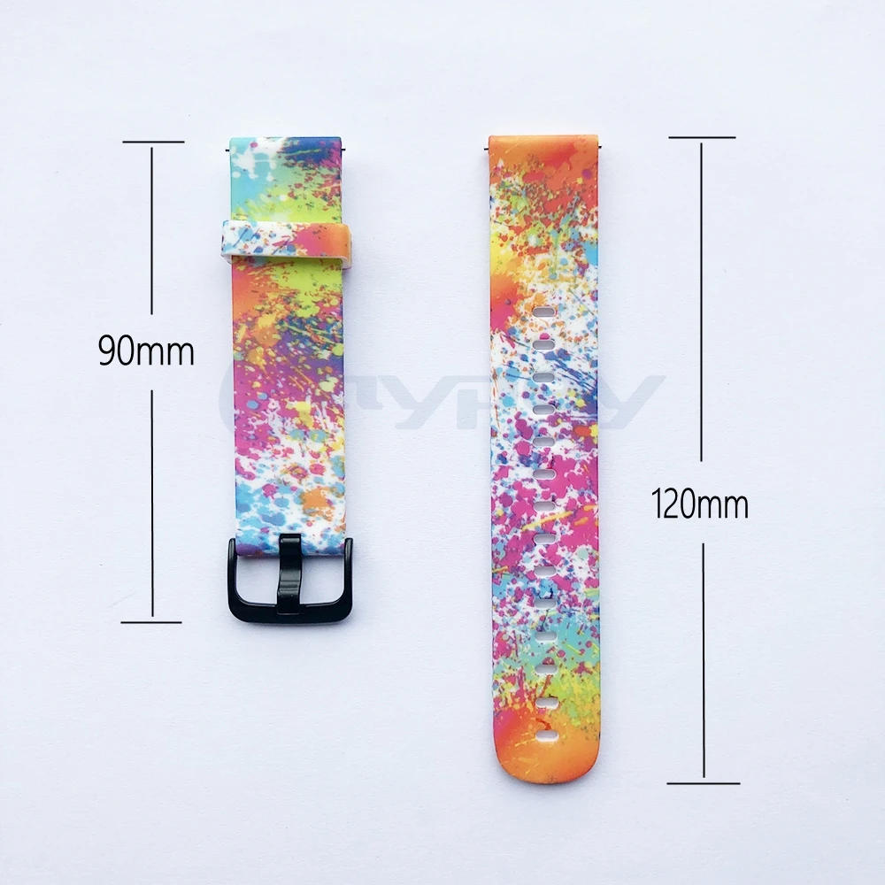 Ремешок 4 в 1 для Amazfit Bip силиконовый Камуфляжный Браслет Для Xiaomi Bit Youth 20 мм