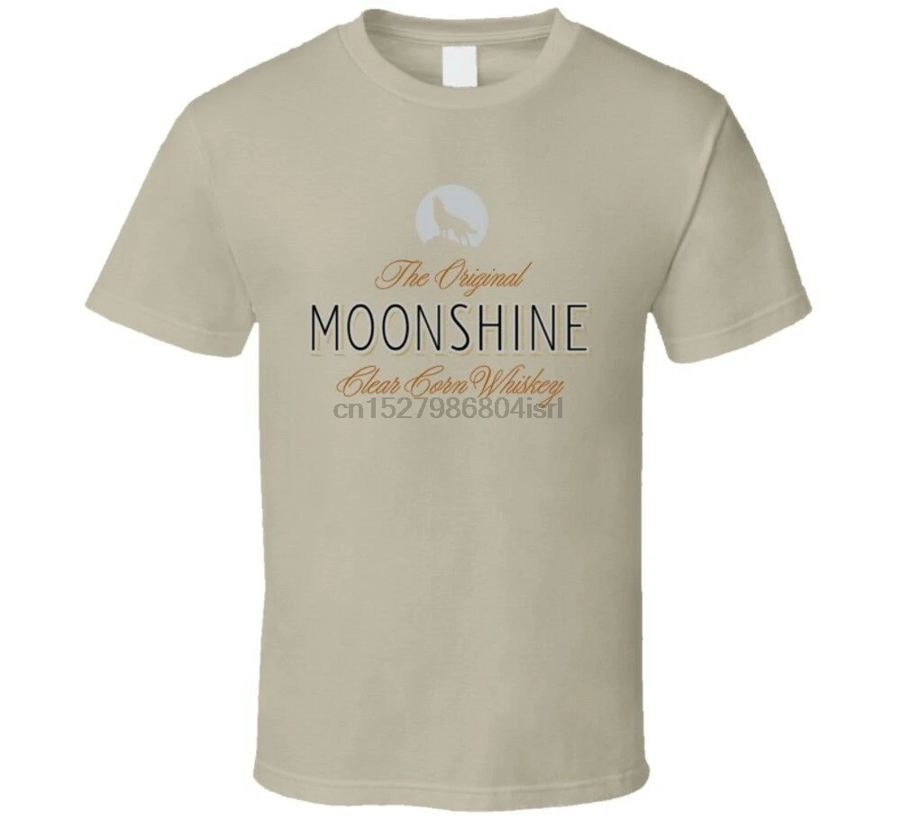 Moonshine Clean Corn алкоголь виски Proof футболка | Мужская одежда