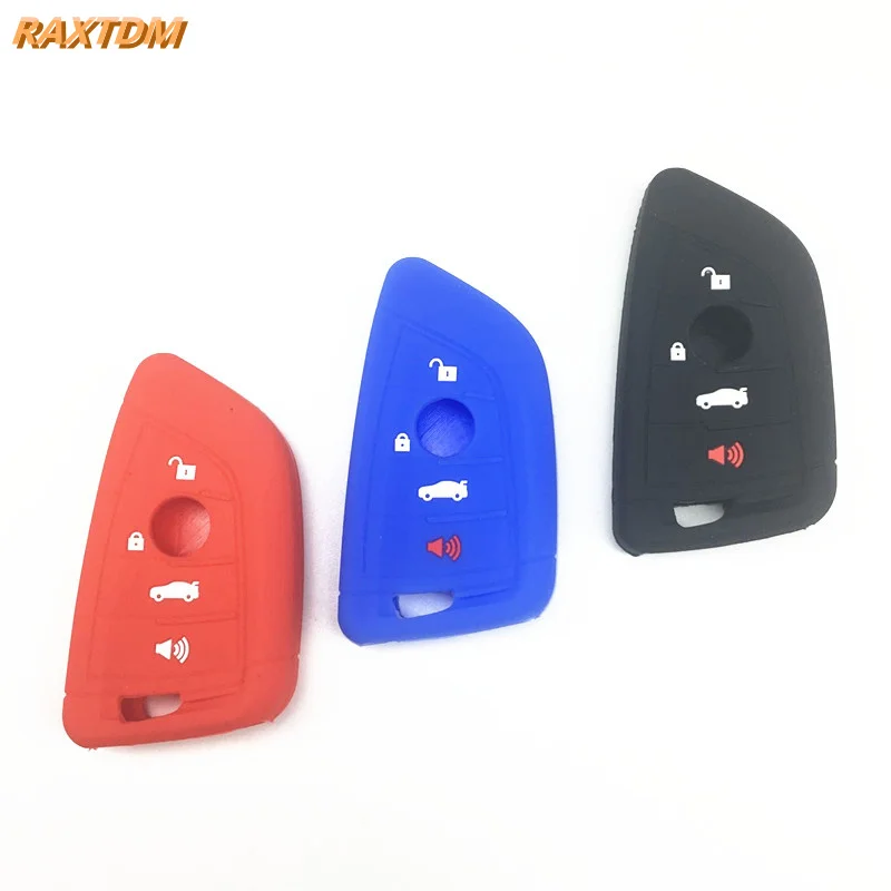 Силиконовый резиновый автомобильный чехол-портмоне для BMW 2016 2017 X1 F48 X3 X4 X5 X6