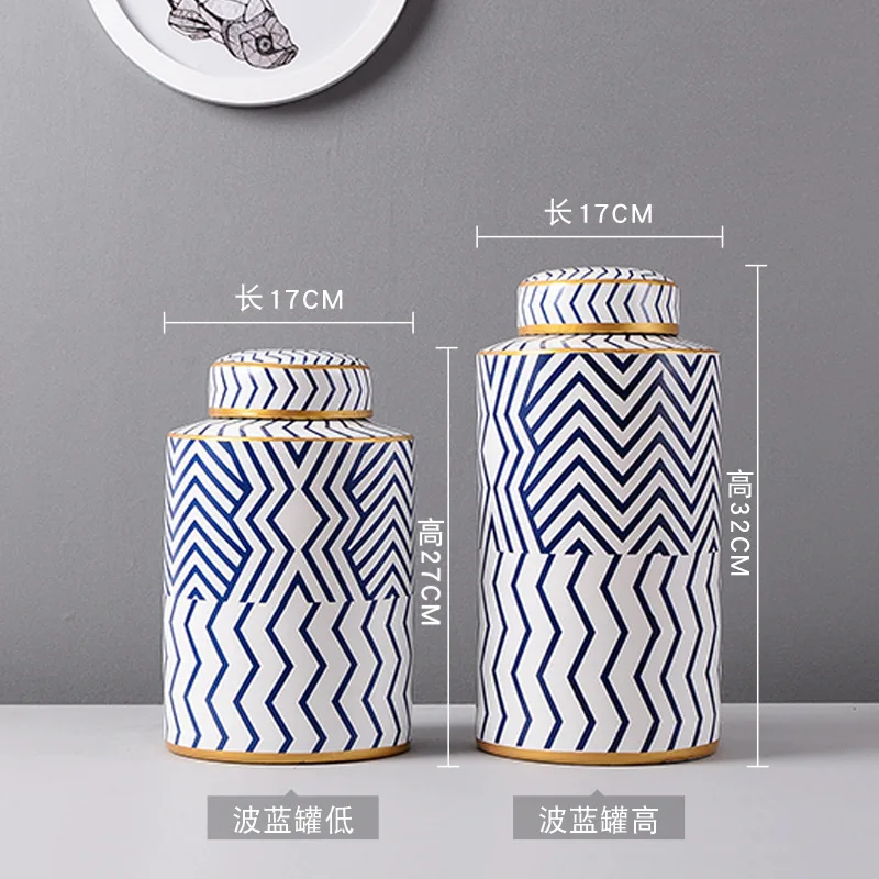 

Modern Minimalist Ceramic Vase Living Room Dining Room Dry Floral Set Board Fashion Home Decoration Sample Creative Decoration