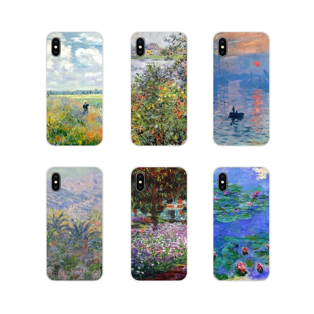 Художник Клода Моне импрессионизма для Huawei G7 G8 P7 P8 P9 P10 P20 P30 Lite Mini Pro P Smart Plus 2017 2018 2019