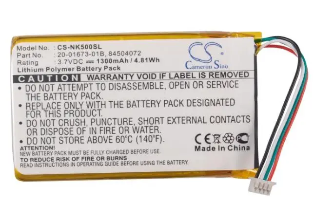 cameron sino 1300mah battery for NOKIA 500 PD-14 20-01673-01