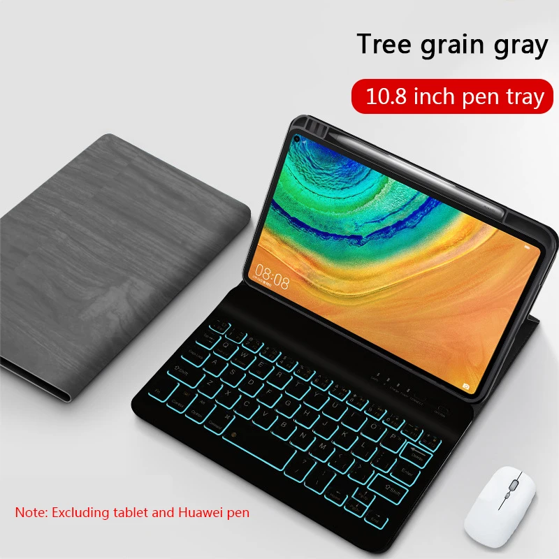 Для huawei MatePad Pro 10 8 дюймов из искусственной кожи чехол + Черная Магнитная