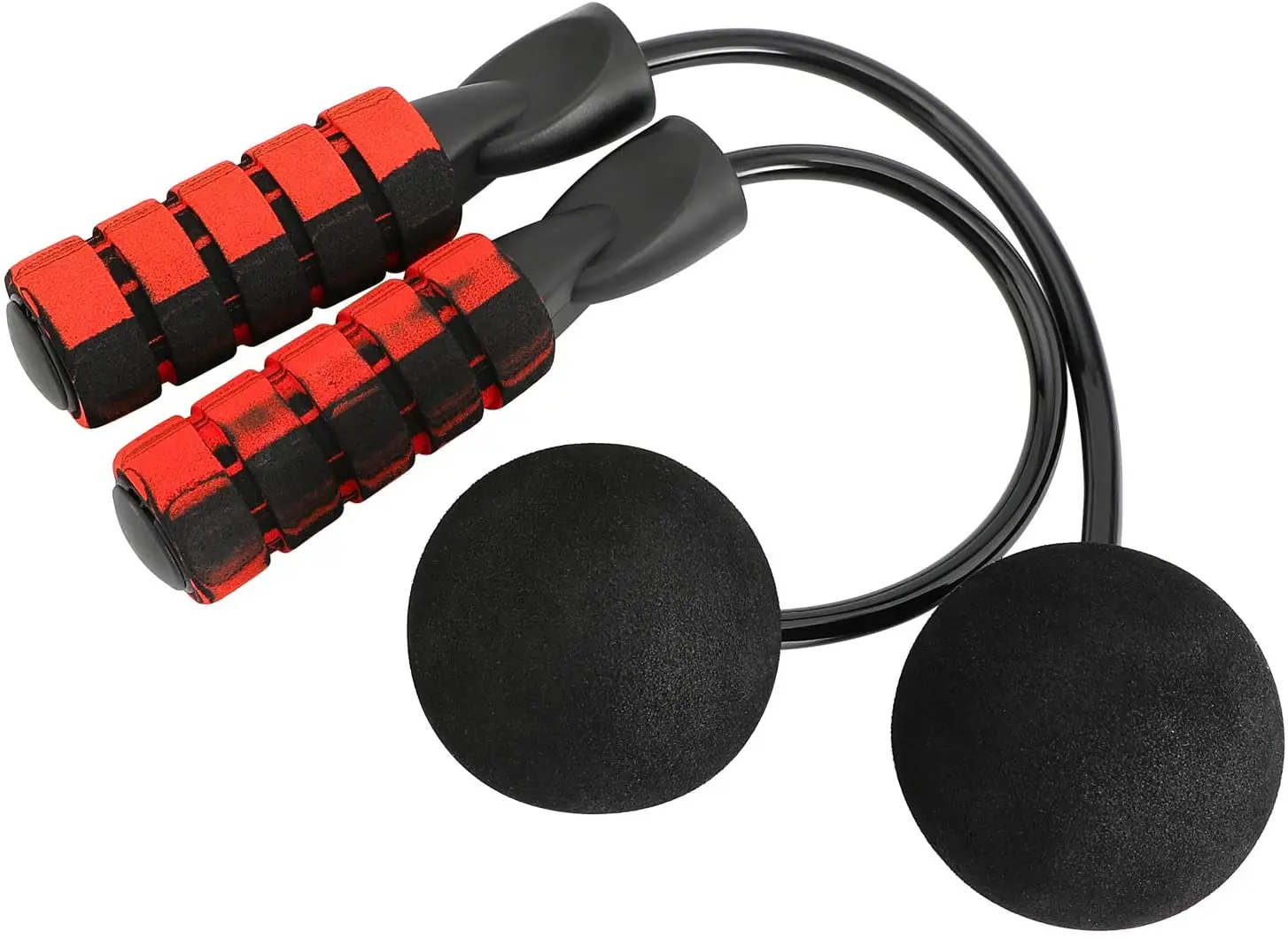 

1 Pair Creative Ropeless Adjustable Jump Rope Weighted Cordless Skipping Rope Indoor Gym Bodybuilding Training Fitness Equipment