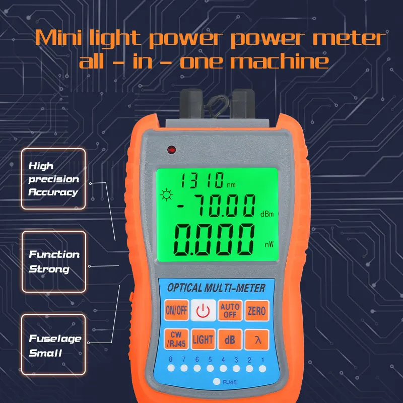 COMPTYCO AUA G70B/50B 4в1 мини оптический измеритель мощности Визуальный дефектоскоп