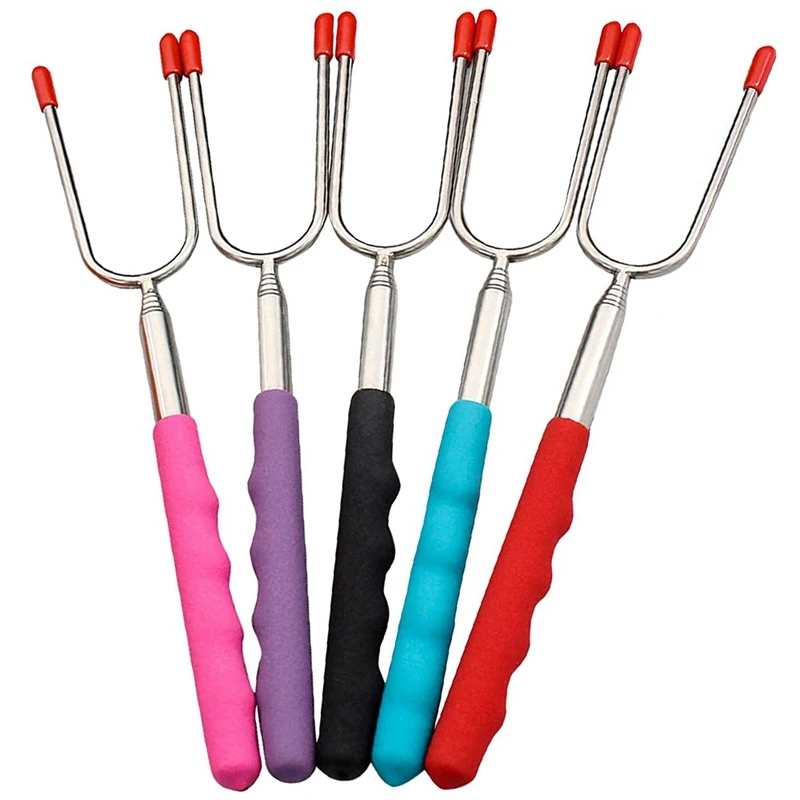 

5 шт., вилки для барбекю, из нержавеющей стали