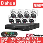 IP-камера Dahua 5 МП, 4K, сетевой видеорегистратор, система видеонаблюдения