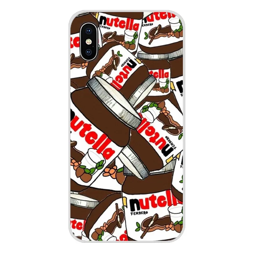 Для Samsung Galaxy J1 J2 J3 J4 J5 J6 J7 J8 плюс 2018 Prime 2015 2016 2017 Kawaii nutella аксессуары для мобильного