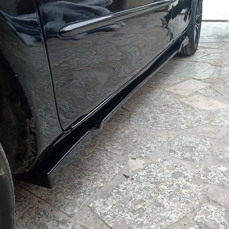 Modification Aleron Styling Aileron Voiture Tuning for Coche Spoiler Auto Protector Car Lip Universal Side Skirt Bumper | Автомобили и
