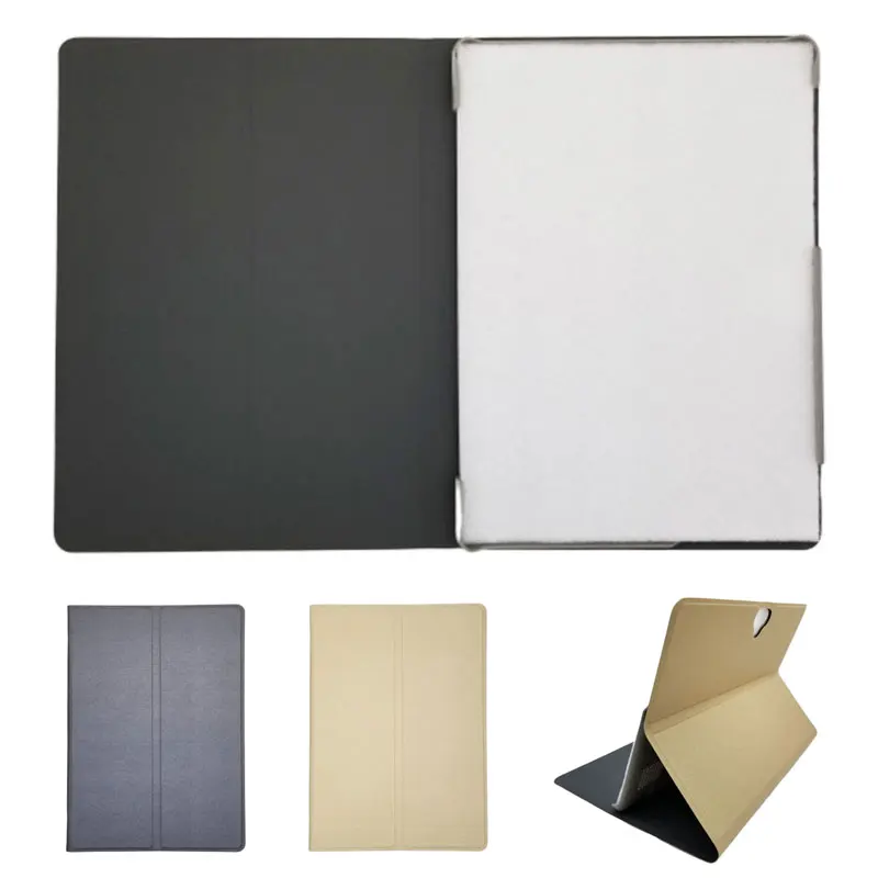 

New Arrival PU Leather Folding Folio Case Stand Cover for BQ Aquaris M10 Ubuntu Edition 10.1" Tablet PC + Gifts