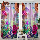 BeddingOutlet гриб плотные Шторы s замки Гостиная Шторы природные пейзажи Спальня Шторы s таинственный Cortinas 1 шт.