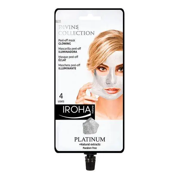 Маска для лица отшелушивающая Platinum Iroha |