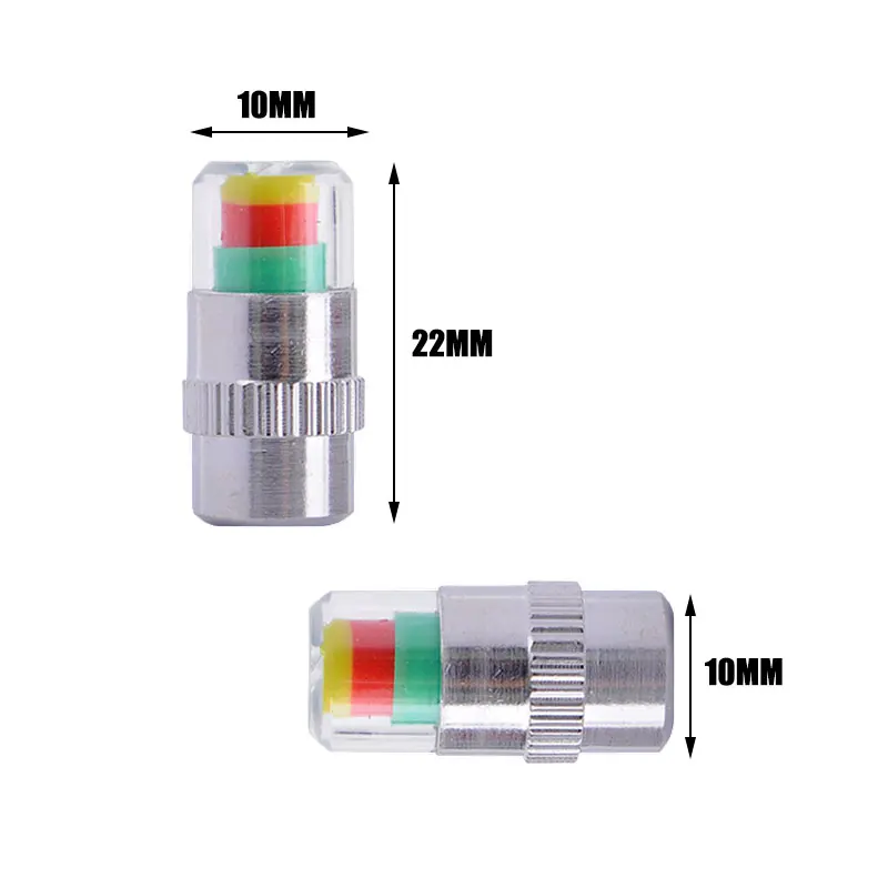 4 шт./лот автомобильный 2 Бар 32 фунт/кв. Дюйм колпачки клапанов датчик глаз