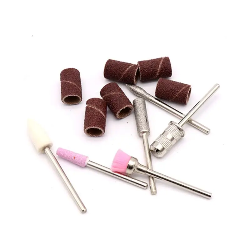 6 шт./компл. Фрезер для ногтей сверлильный Шлифовальная головка шлифовка бандажей