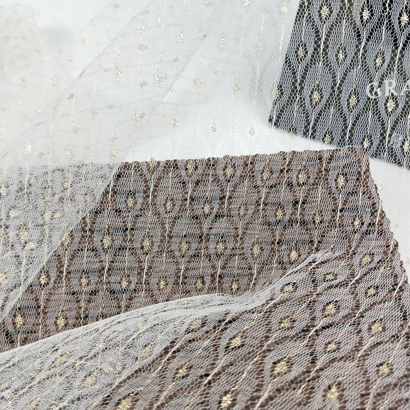 Ширина 150 см 1 м/лот горячее тиснение сетка органза ткань Лоскутная юбка шторы