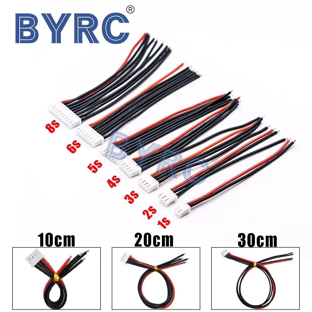 1S 2S 3S 4S 5S 6S 8S Lipo Battery Balance Charger Cable IMAX B6 Connector Plug Wire Wholesale | Игрушки и хобби