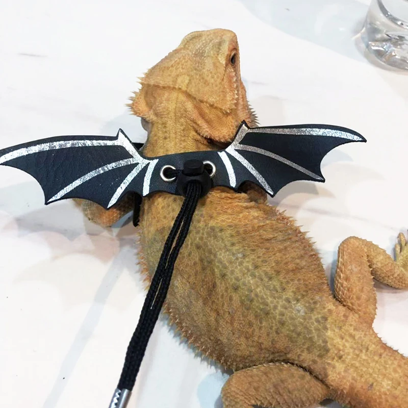 3 размера поводок светильник за счет складки мягкая модная рептилий амфибии