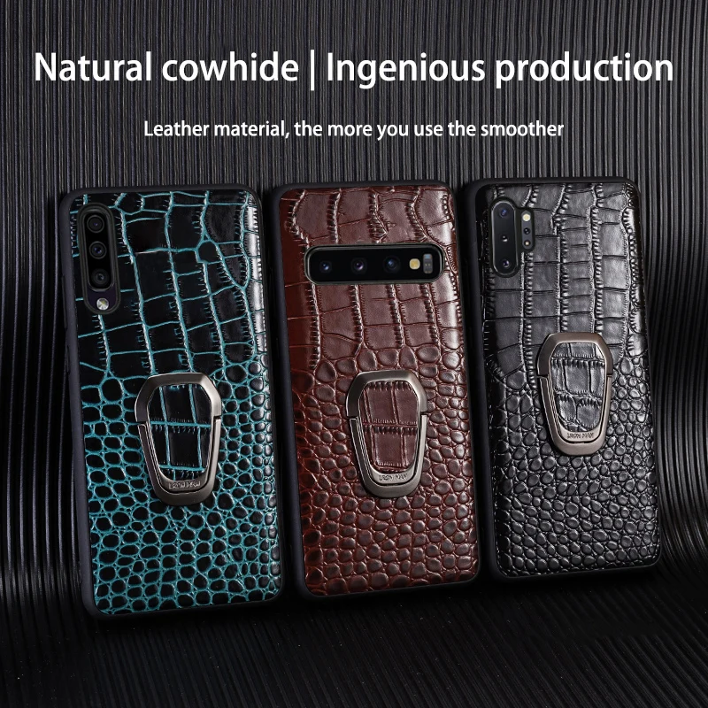 

Leather Phone Case For Samsung Galaxy S20 Ultra S10 s10e s7 s8 s9 Note 8 9 10 plus A71 A51 A70 A50 A30 Kickstand Brack Case