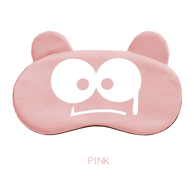 Симпатичная маска для глаз с героями мультфильмов лица и сна аниме Ледяной