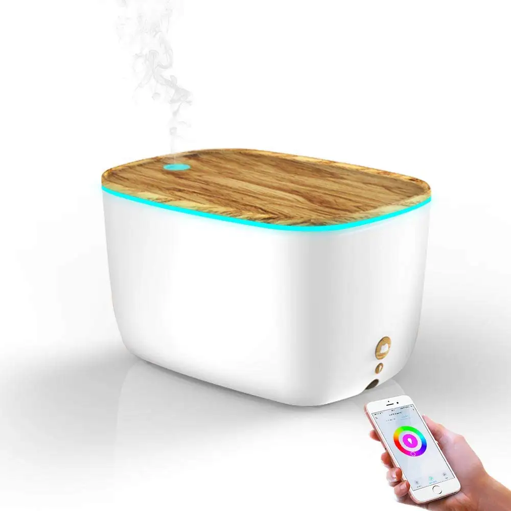 

GXÂ·Diffuser Smart Wifi Essential Oil Diffuser 2L Aromatherapy Diffuser Voice Control Air Humidifier Work with Alexa &Google Home