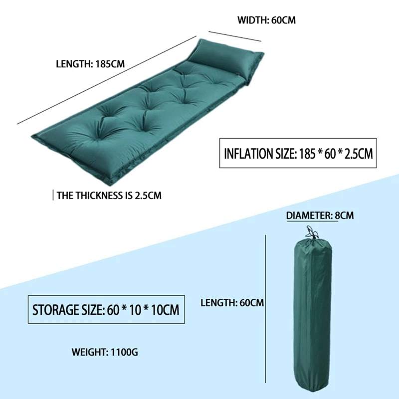

Inflatable Mattress Air Mattress Camping Mat Ultralight Camping Mattress Sleeping Mat Camping Bed Sleeping Pad