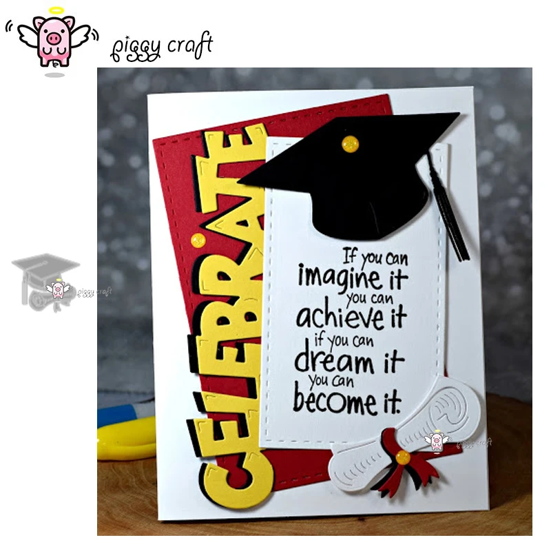 Металлические Вырубные штампы форма для вырезания градиентная шляпа сертификат