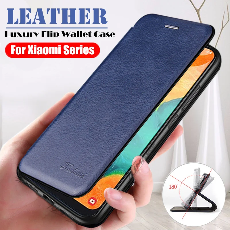 

Leather Flip Case for Redmi Note 8 8T 7 6 K20 Pro 5 Plus 8A 7A 6A Wallet Cover for Xiaomi Mi Note 10 A2 A3 9 Lite 9T CC9 CC9E