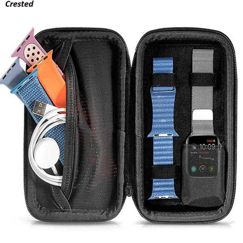 Органайзер для часов коробка Apple Watch ремешок упаковка сумка в рулоне аксессуары