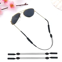 c outdoor sports eyeglasses string sunglass rope band holder spectacle glasses adjustable silicone wire sunglasses rope string