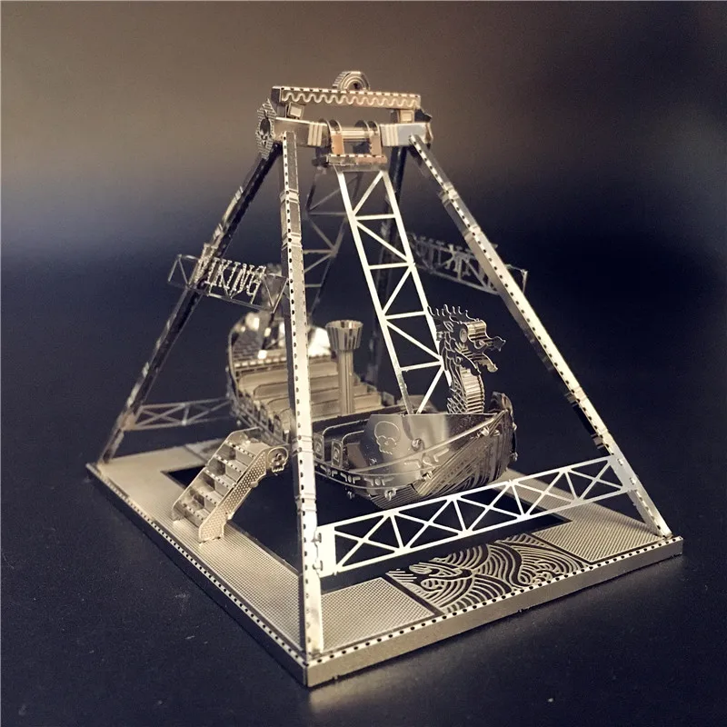 AIYOU NANYUAN 3D металлическая модель комплект корабль викингов сборка DIY лазерная
