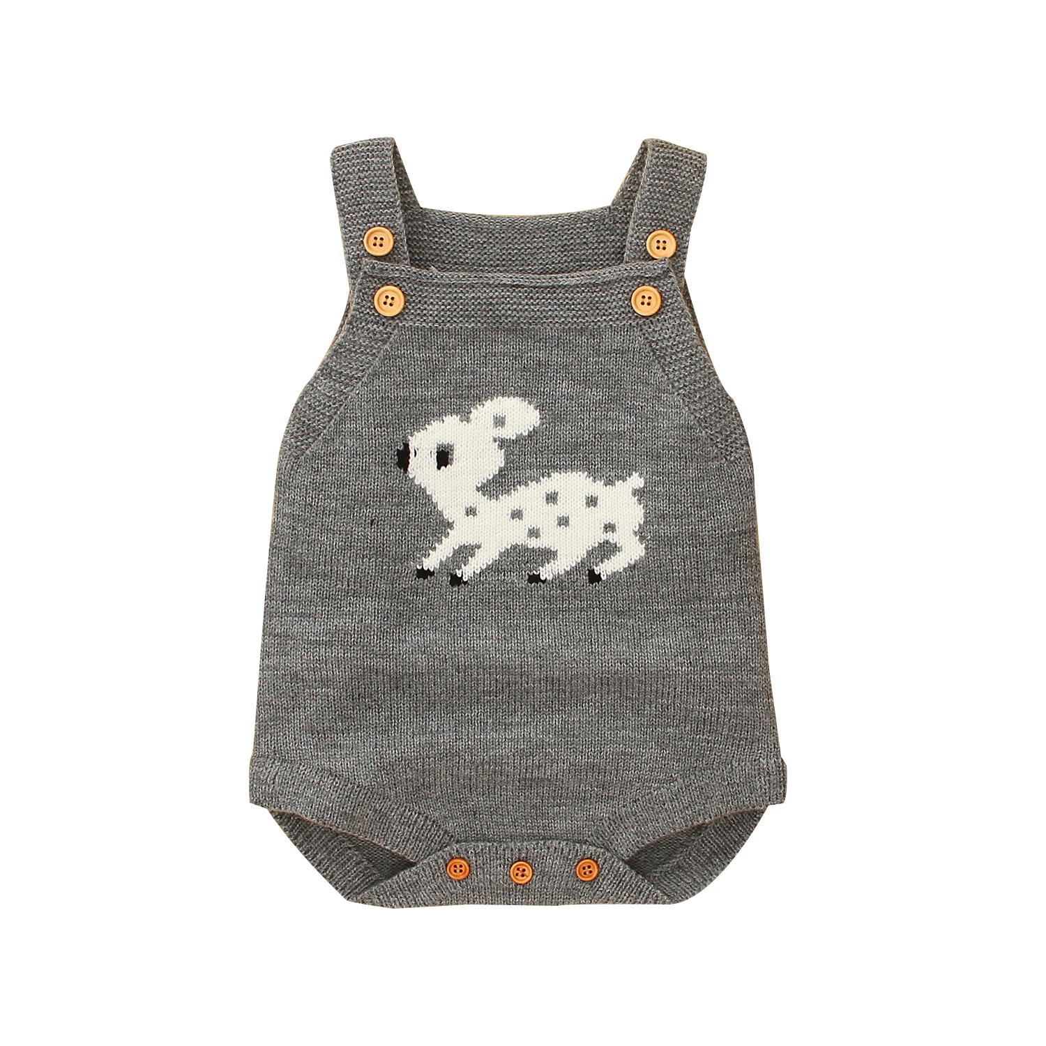 Детский комбинезон осенний свитер детский вязаный детская теплая одежда Модный |