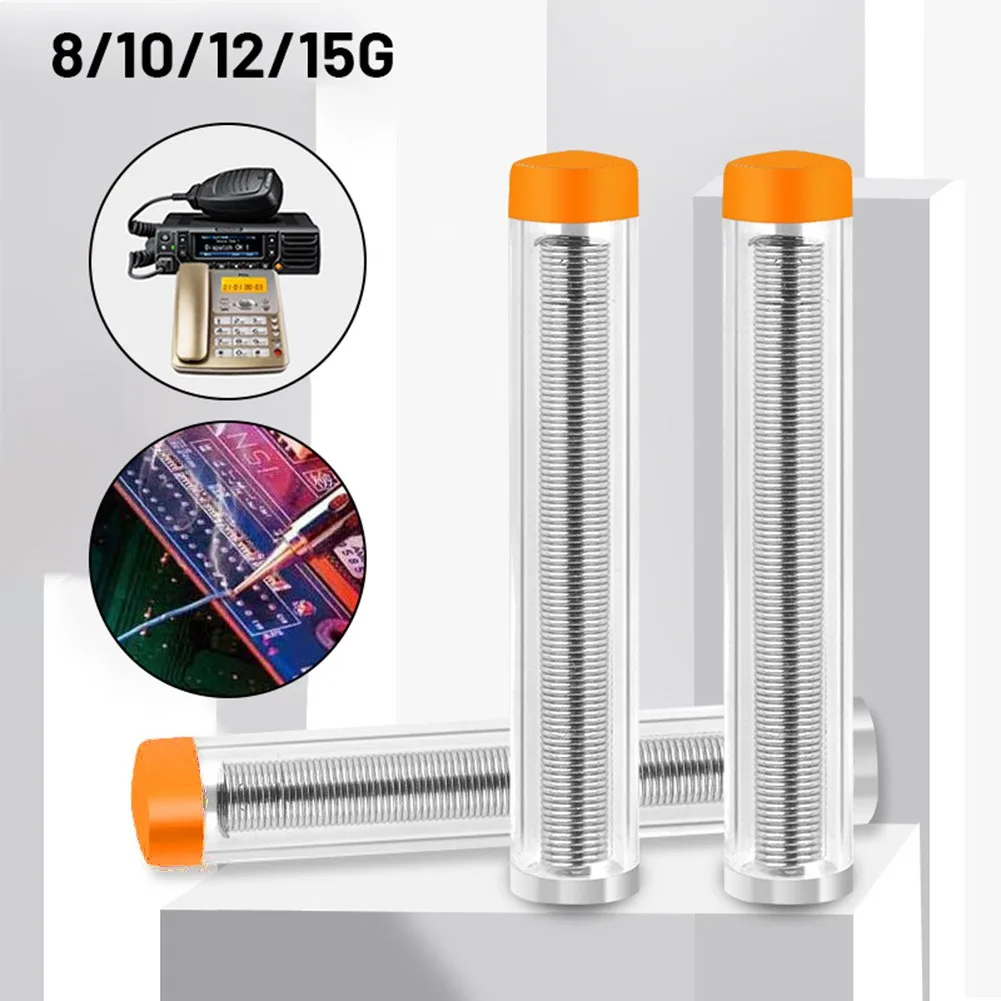 

1* Tube Mounted Solder Wire 1pcs Durable Flux Rosin Core Solder Practical
