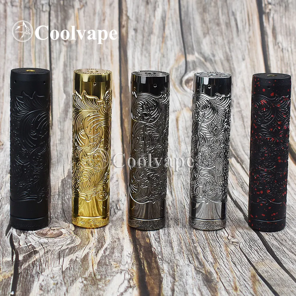 

coolvape Sugar Skull Hagermann Mech MOD 18650/20700 Battery Recessed Magnetic Switch 26mm mechanical Mod fit SILENCER RDA