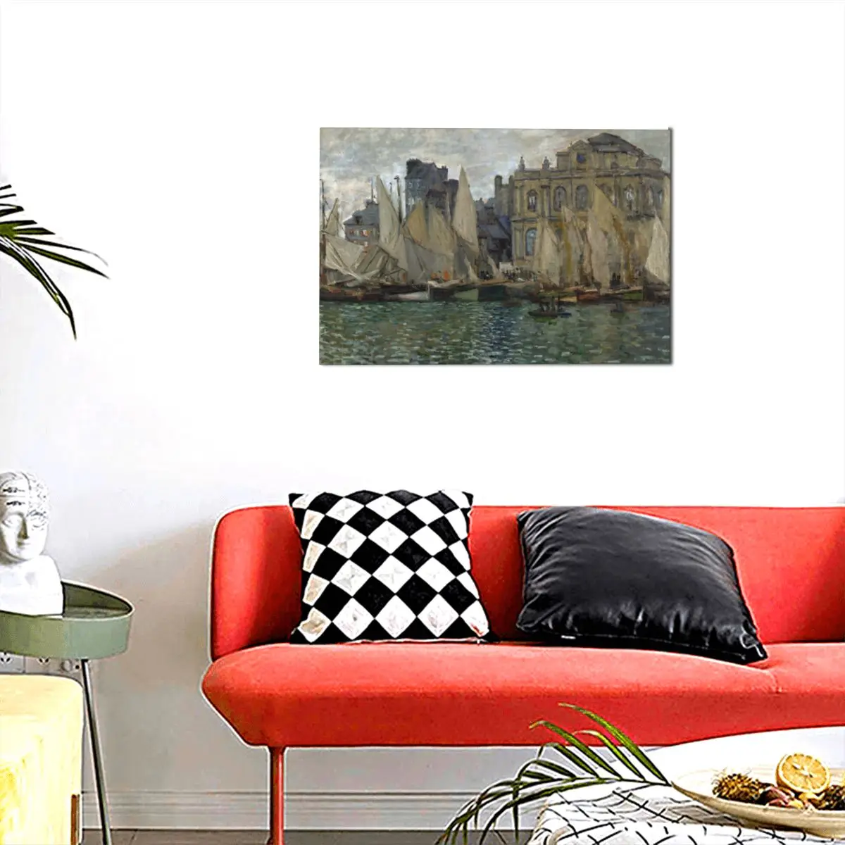 

Monet Painting Novelty Canvas Decoration Pictures Hall Fashion Room Decor