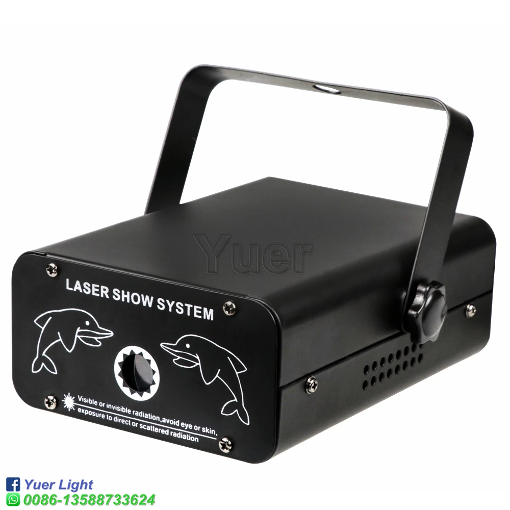 4 шт./лот Лидер продаж 10 Вт RGB цветные узоры лазерный свет DMX 512 Профессиональный DJ