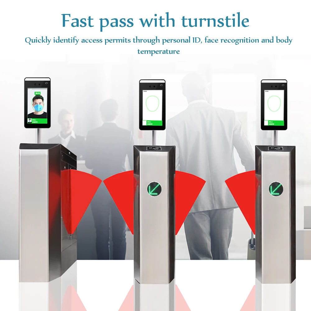 Термокамера AI маска для обнаружения лица контроль температуры доступа к двери