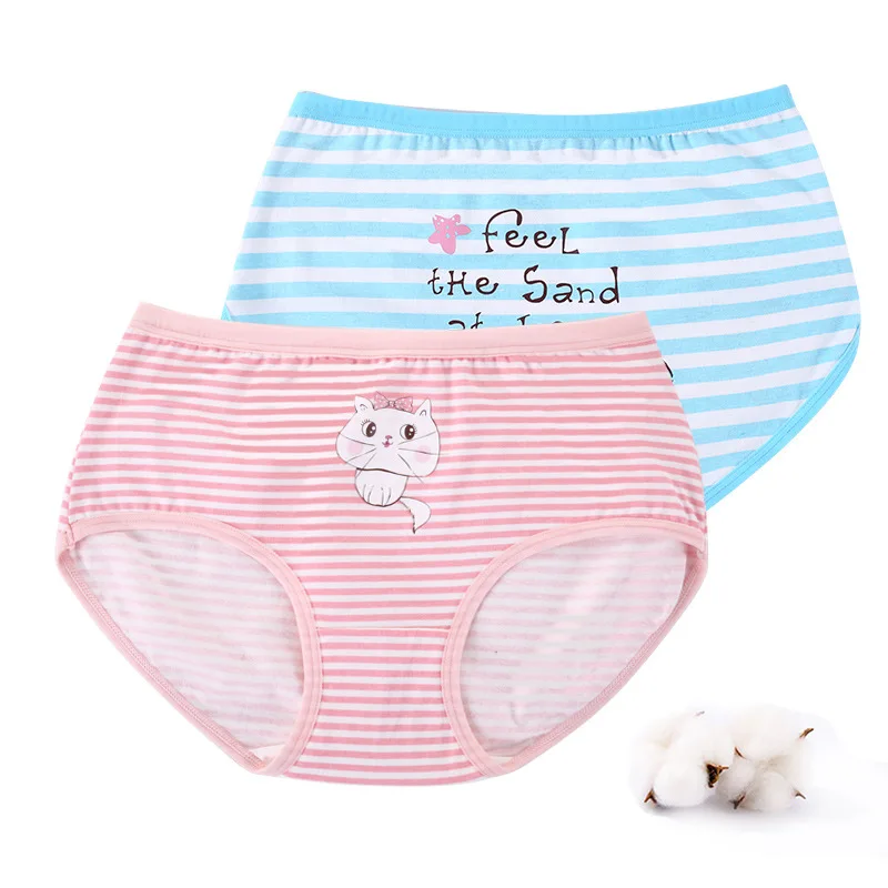 Модные детские трусики 4 шт./лот для девочек с героями мультфильмов женское
