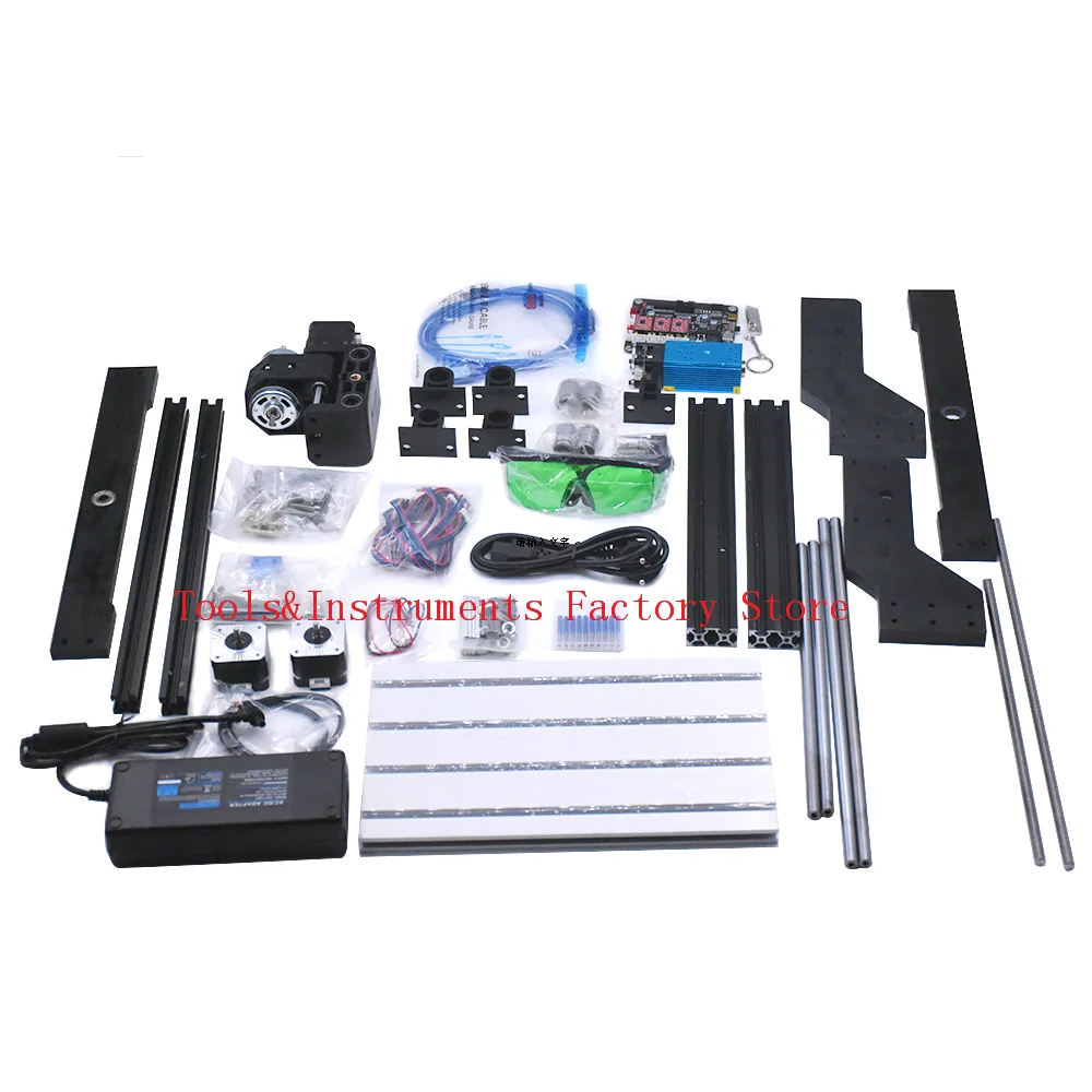 15 Вт ЧПУ 3018 Pro металлический гравировальный станок с автономным управлением 500